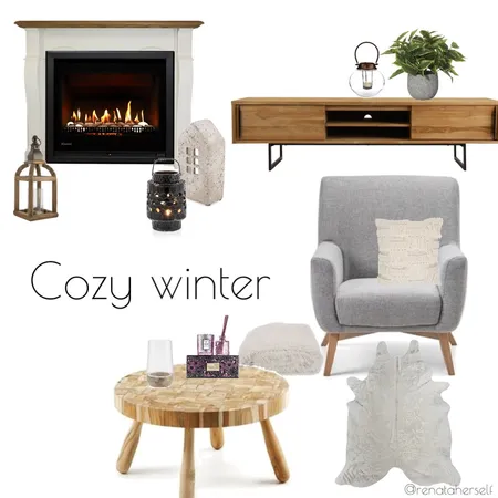 Cozy winter Interior Design Mood Board by Renata on Style Sourcebook