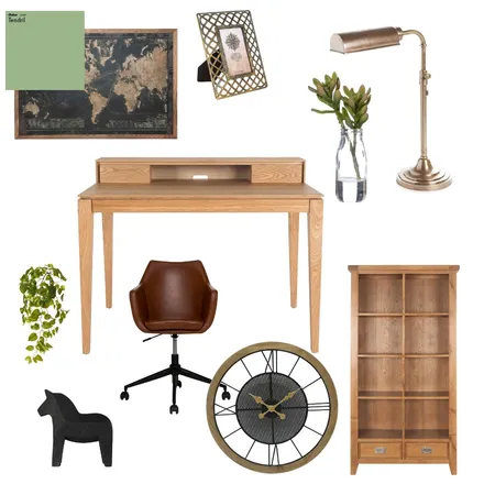 Study Interior Design Mood Board by OliviaGelaDesign on Style Sourcebook