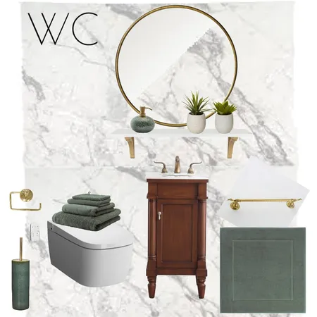 WC Interior Design Mood Board by karolinabill on Style Sourcebook