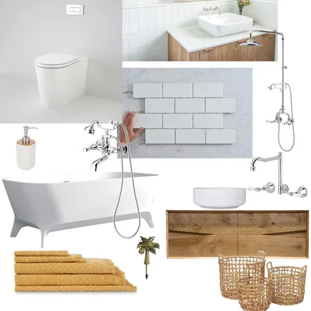 Main Bathroom Interior Design Mood Board by IsabellaSproats on Style Sourcebook