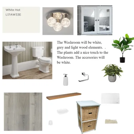 Washroom Interior Design Mood Board by Blue Artist on Style Sourcebook