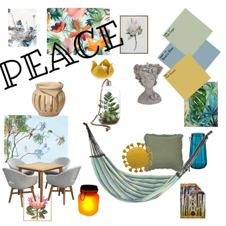 peace Interior Design Mood Board by kristyw on Style Sourcebook