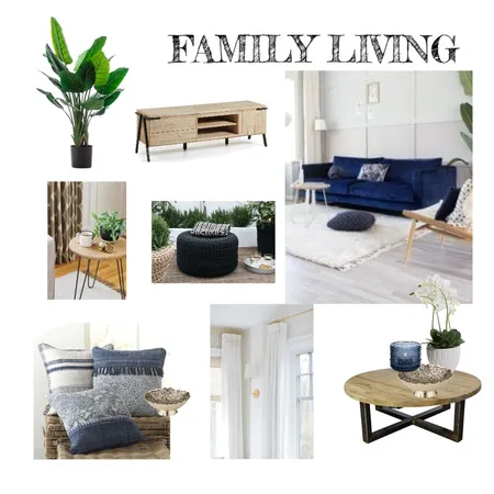 family living Interior Design Mood Board by Sharonstockdale on Style Sourcebook