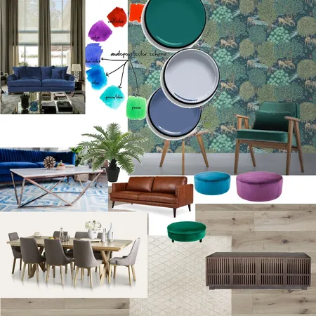 Fresh open space, entertainer Interior Design Mood Board by Meshell on Style Sourcebook