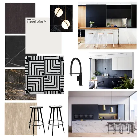 Blanc Space - Kitchen Interior Design Mood Board by Candice Michell Creative on Style Sourcebook