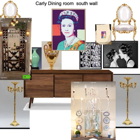 Carly dining room south wall Interior Design Mood Board by jodikravetsky on Style Sourcebook
