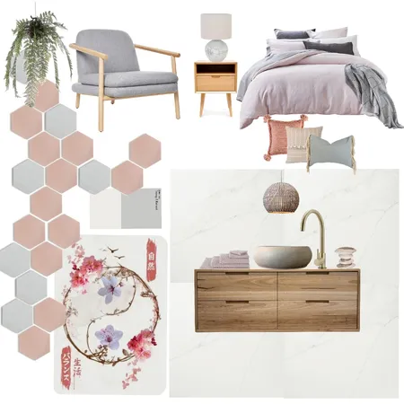 pink Interior Design Mood Board by Maayaan on Style Sourcebook