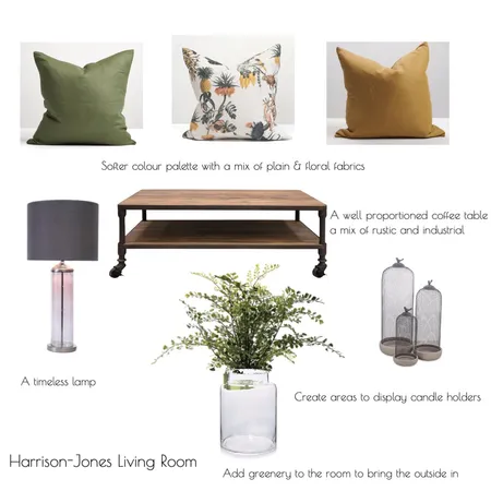 Harrison Jones Mood board Interior Design Mood Board by Jennysaggers on Style Sourcebook