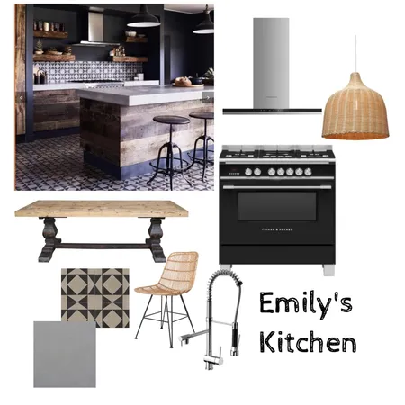 Emily's kitchen Interior Design Mood Board by Kerrie on Style Sourcebook