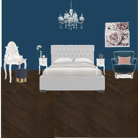 bedroom blue Interior Design Mood Board by Natalia on Style Sourcebook