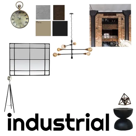 Industrial Interior Design Mood Board by Ash on Style Sourcebook