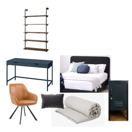 LC - boys bedroom look 2 Interior Design Mood Board by Oleander & Finch Interiors on Style Sourcebook