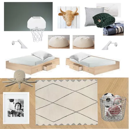 Boys Room Interior Design Mood Board by Annacoryn on Style Sourcebook