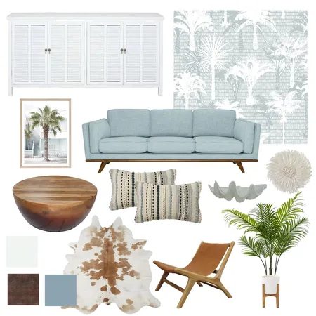 Client Mood Board - Copper Coastal Interior Design Mood Board by Silver Spoon Style on Style Sourcebook