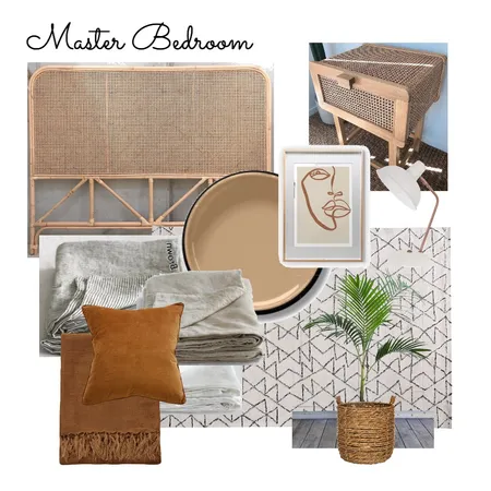 MOFFAT - Master Bedroom Interior Design Mood Board by lucydesignltd on Style Sourcebook