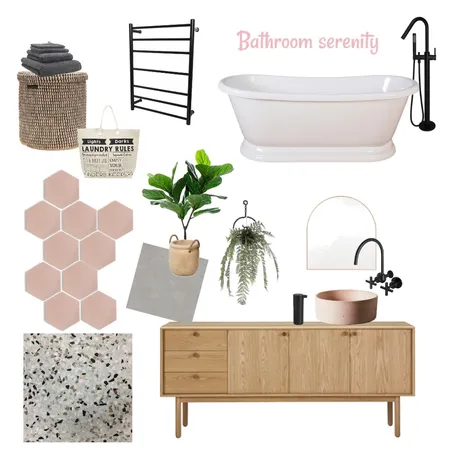 bathroom serenity Interior Design Mood Board by Pitoti on Style Sourcebook