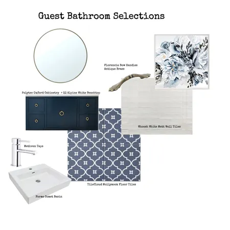 Guest Ensuite Selections Interior Design Mood Board by BFD on Style Sourcebook