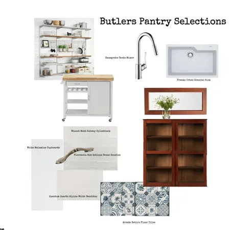 Butlers Kitchen Interior Design Mood Board by BFD on Style Sourcebook