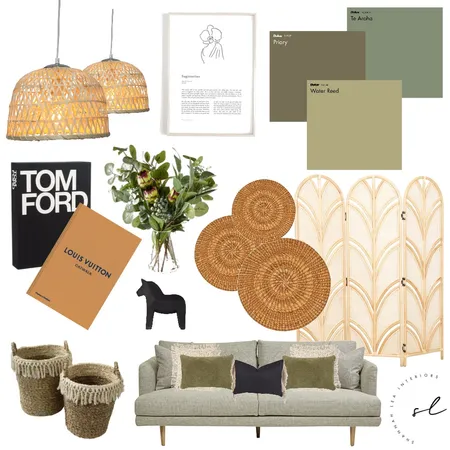 Dulux Green Living Interior Design Mood Board by Shannah Lea Interiors on Style Sourcebook