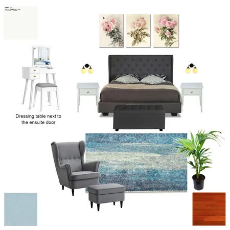 Tina's Bedroom Interior Design Mood Board by Maxi on Style Sourcebook