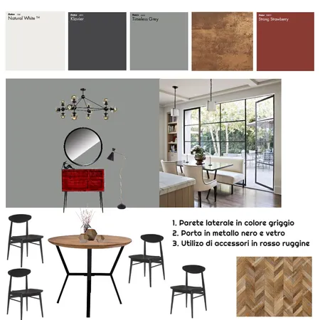 Rust Palette Interior Design Mood Board by Dolce Interiors on Style Sourcebook
