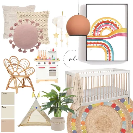 Colourful Fun Interior Design Mood Board by Shannah Lea Interiors on Style Sourcebook