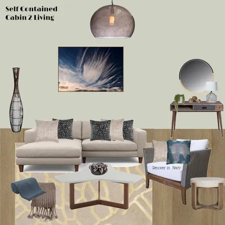 Self Contained Cabin 2 Living Interior Design Mood Board by Jo Laidlow on Style Sourcebook