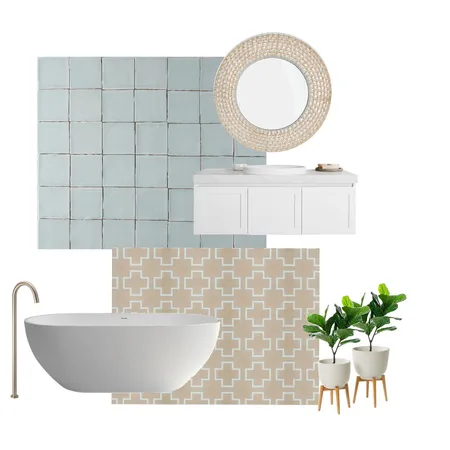 Bondi Cement Tile by TileCloud Interior Design Mood Board by artofflorence on Style Sourcebook