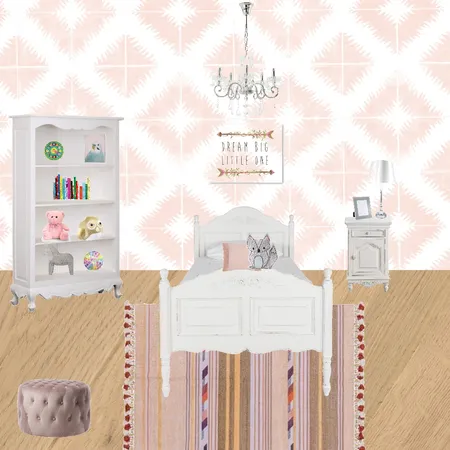 Girls bedroom Interior Design Mood Board by Styledyourway on Style Sourcebook