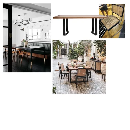 URBAN: Abbey Dining Interior Design Mood Board by kateblume on Style Sourcebook