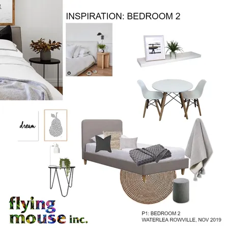 BEDROOM 2 Interior Design Mood Board by Flyingmouse inc on Style Sourcebook