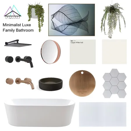 Modern bathroom Interior Design Mood Board by Invelope on Style Sourcebook