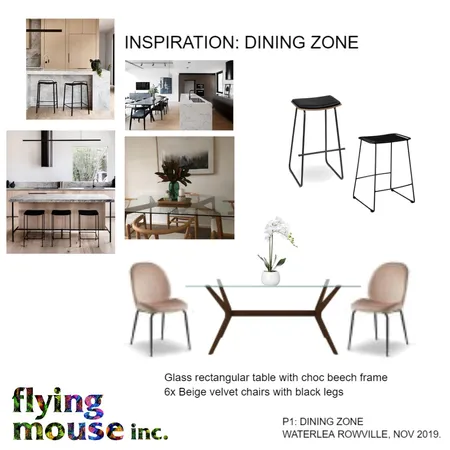 Dining Zone Interior Design Mood Board by Flyingmouse inc on Style Sourcebook