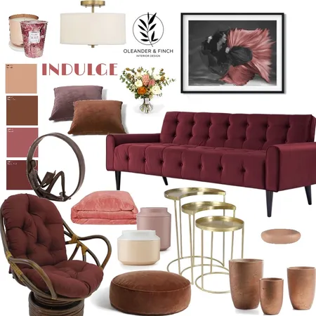 Indulge.. Dulux 2020 Interior Design Mood Board by Oleander & Finch Interiors on Style Sourcebook