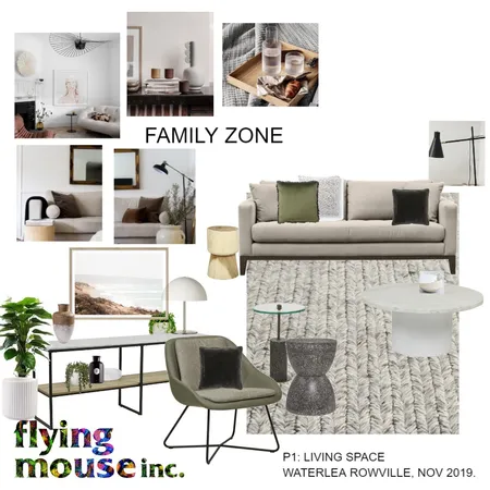 Family Zone Interior Design Mood Board by Flyingmouse inc on Style Sourcebook