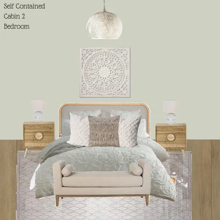 Self Contained Cabin 2 Bedroom Interior Design Mood Board by Jo Laidlow on Style Sourcebook