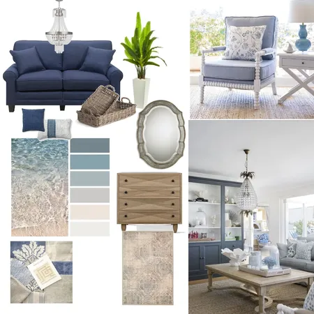 Hamptons Interior Design Mood Board by daphkwedza on Style Sourcebook