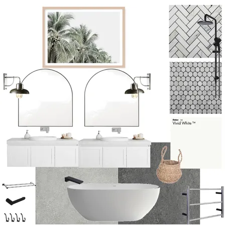 Australian Coastal Bathroom Interior Design Mood Board by Amelia121005 on Style Sourcebook