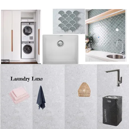 Laundry Luxe Interior Design Mood Board by mumheidi on Style Sourcebook