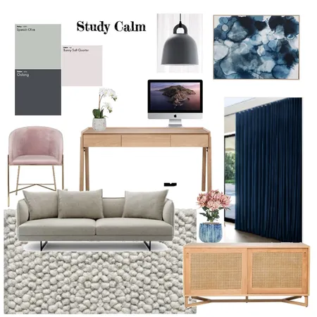 Study Cool Interior Design Mood Board by mumheidi on Style Sourcebook