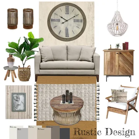 Rustic Design Interior Design Mood Board by germagne on Style Sourcebook