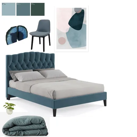 Crystal blues Interior Design Mood Board by Oleander & Finch Interiors on Style Sourcebook