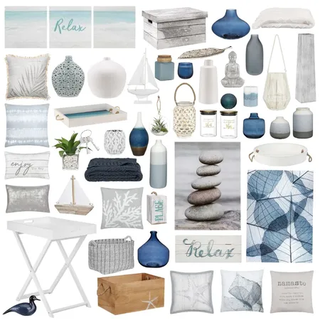 Spotlight Beach Interior Design Mood Board by Thediydecorator on Style Sourcebook