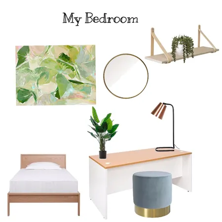 Harper's Bedroom Interior Design Mood Board by penobrien on Style Sourcebook