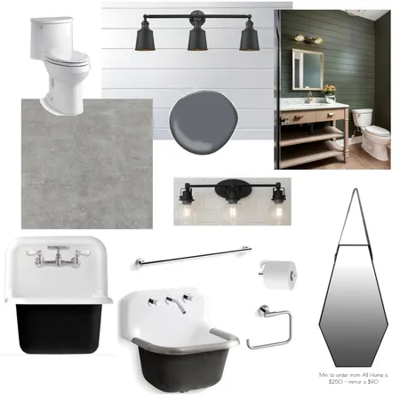 IH Men's Bathroom Interior Design Mood Board by Payton on Style Sourcebook