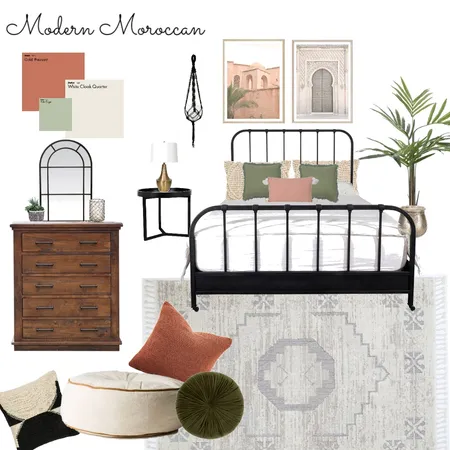 Modern Moroccan Interior Design Mood Board by The Inner Collective on Style Sourcebook