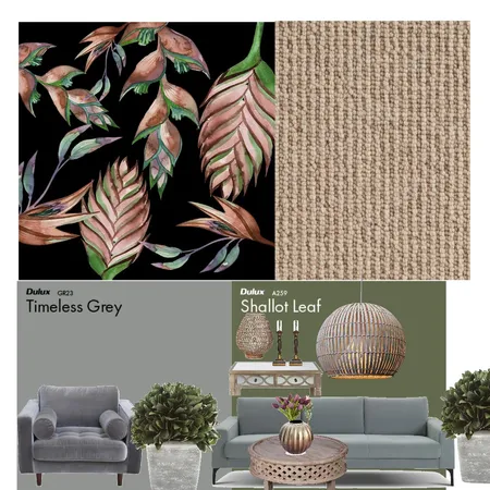 Rosa -grau Wohnzimmer Interior Design Mood Board by galanthus on Style Sourcebook