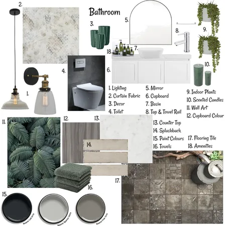 Assignment 9 - Bathroom Interior Design Mood Board by mmonica on Style Sourcebook