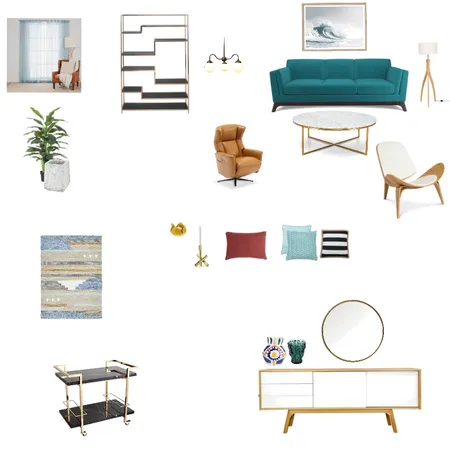 Living room- Elegant and Relax Interior Design Mood Board by Semira on Style Sourcebook