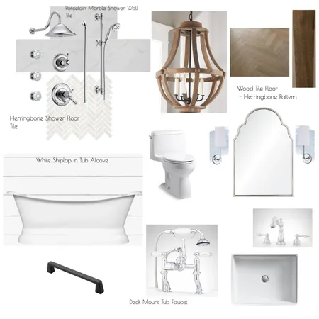 Reynold's Master Bath Interior Design Mood Board by Payton on Style Sourcebook